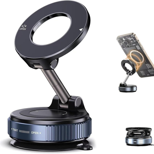 Vacuum Magnetic Suction  Phone Holder